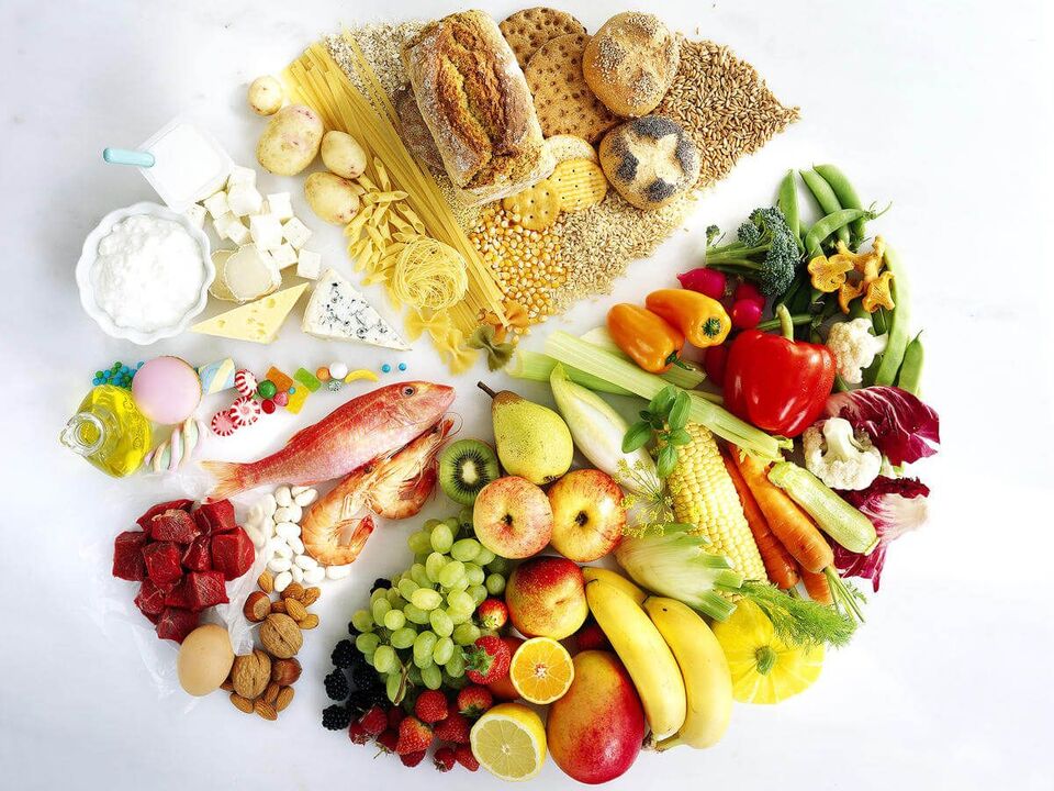نظام غذائي متوازن لفقدان الوزن