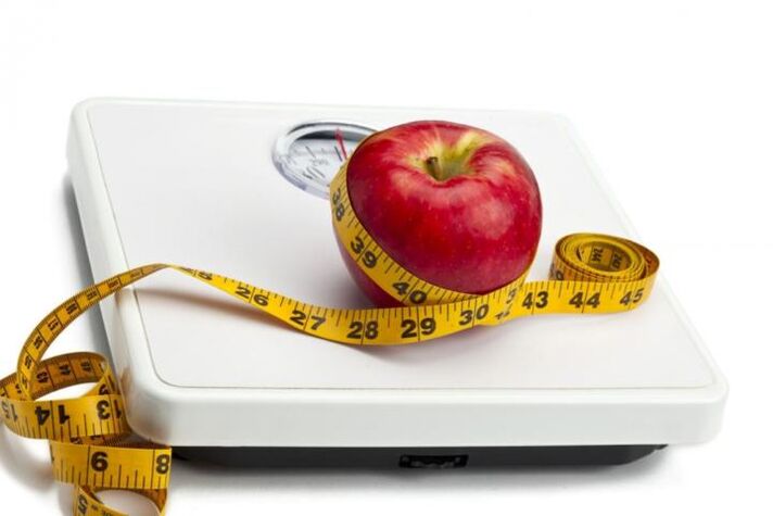 التفاح لانقاص الوزن في حمية البروتين