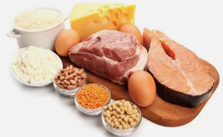 مزايا النظام الغذائي على البروتينات